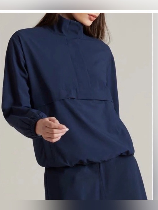 RHONE Jackets & Blazers - Women’s Rhone Mirage Navy Long Sleeve Pullover UPF 50+ NWT Size M
